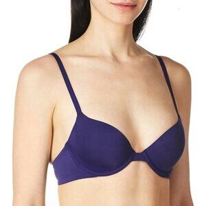 Calvin Klein Womens 32DD Perfectly Fit Flex Lightly Lined Purple Fuss MSRP $48